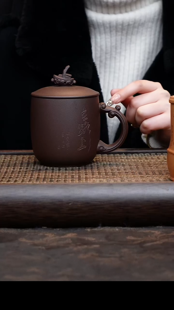 【闪购商品】紫砂茶杯一帆风顺