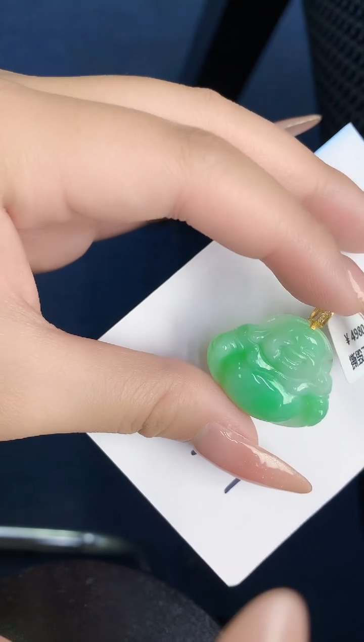 【闪购商品】翡翠颈饰18K金镶嵌000000000