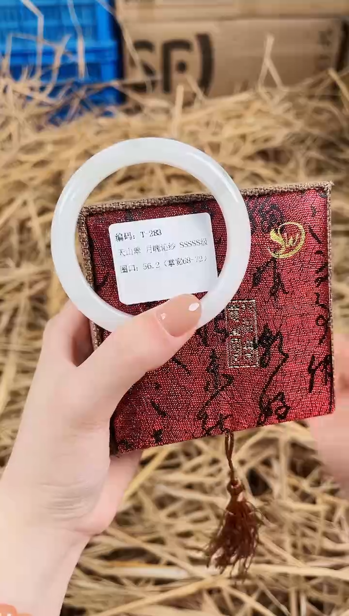 未镶嵌手镯石英质玉T283