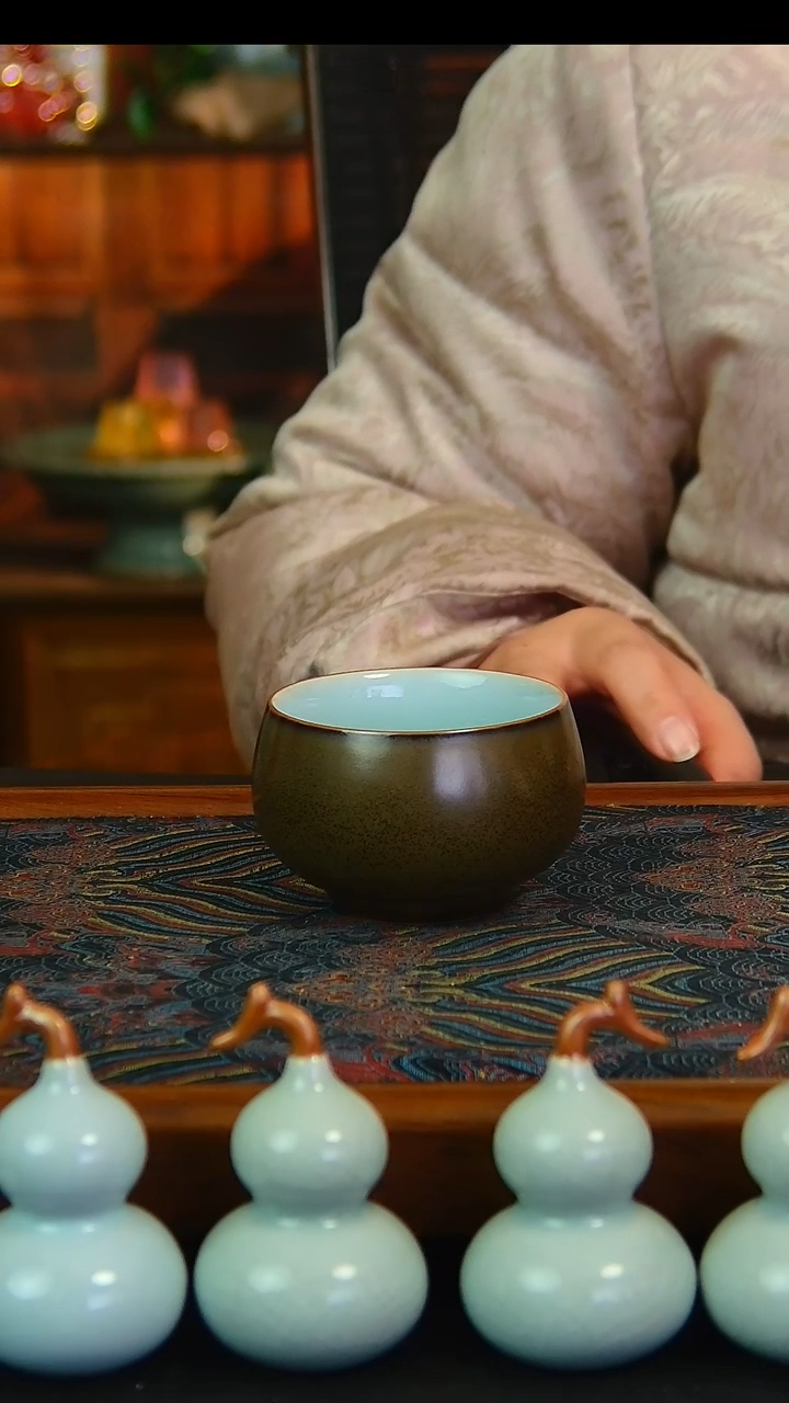 瓷片吴文杰老师杯微瑕