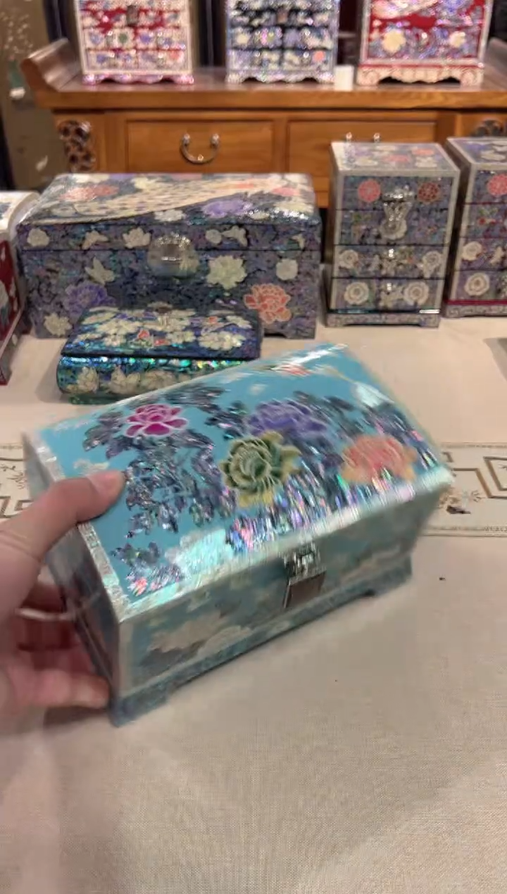 【闪购商品】按扣满贝底·弘贝雅螺钿漆器文化馆