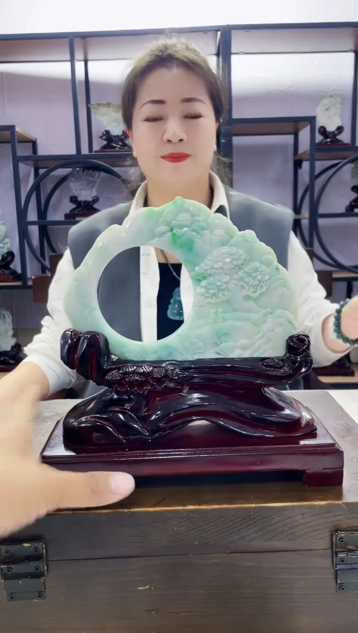 【闪购商品】定制翡翠未镶嵌毛货02090134