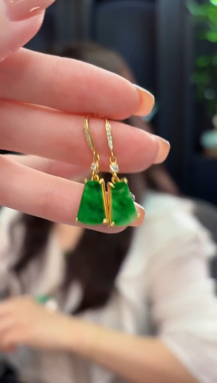 未镶嵌翡翠耳饰缅甸A货/多样性发货/一件