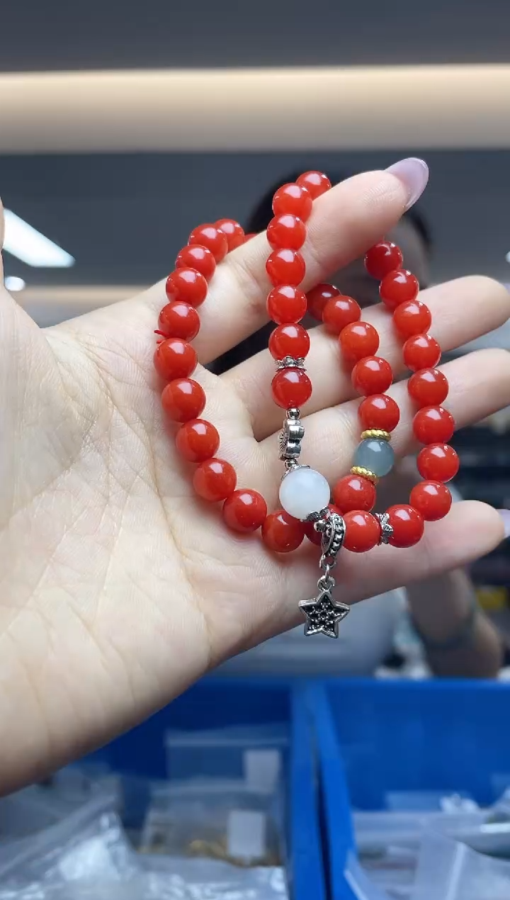 南红玛瑙`未镶嵌（多样性发一件）定制