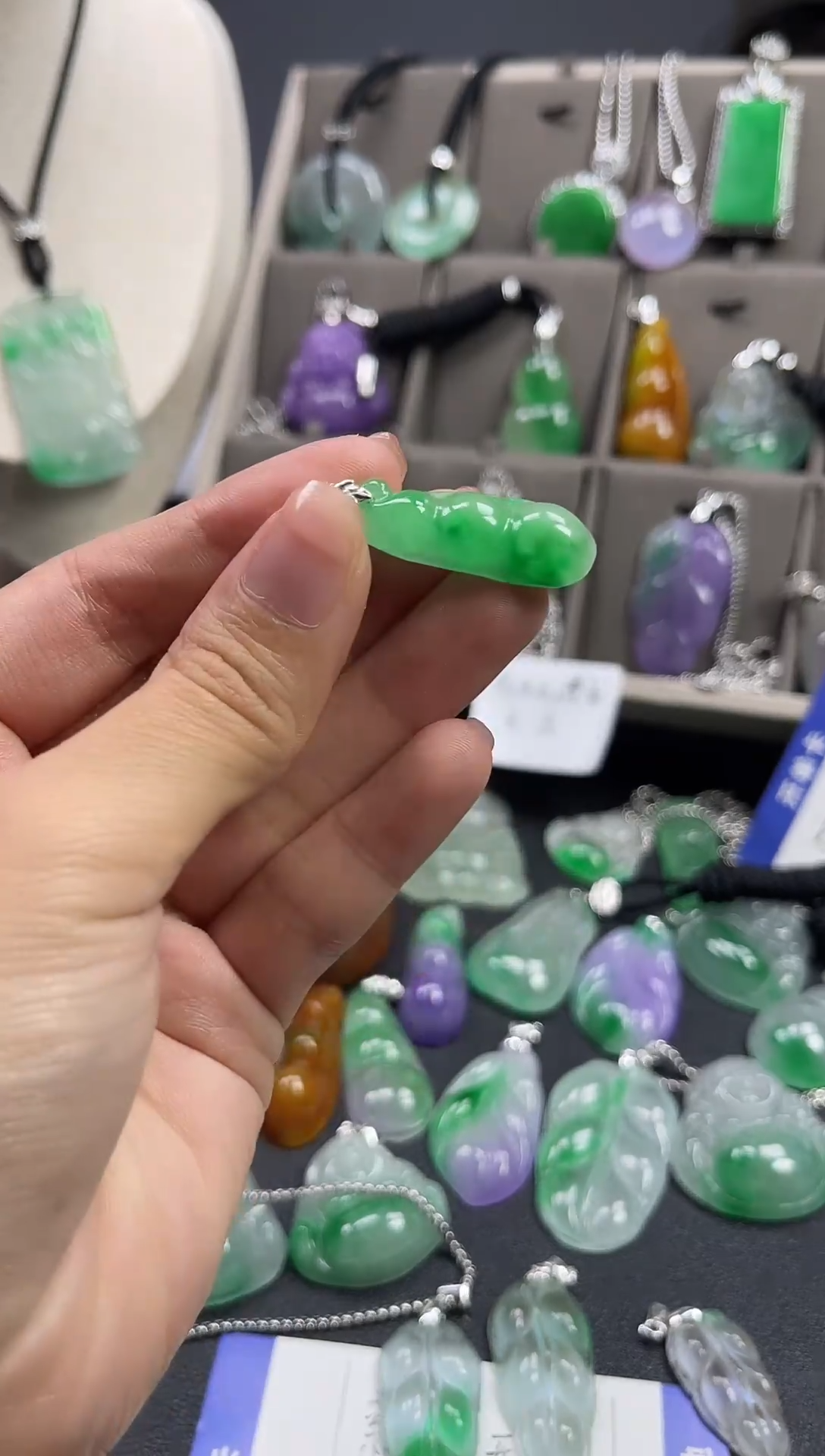 颈饰未镶嵌翡翠  所见即所得 一图一物