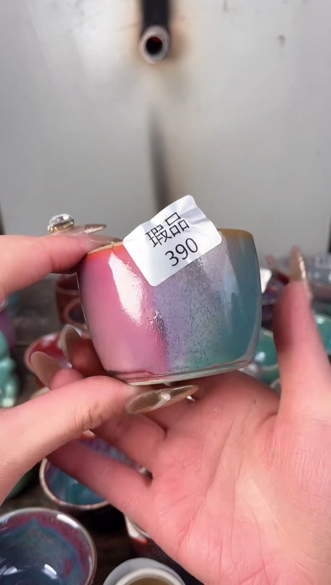 【闪购商品】摆件钧瓷手工茶器窑变