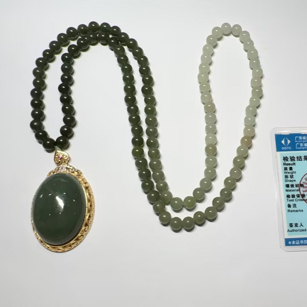 POTALA PALACE/布达拉宫和田玉吊坠