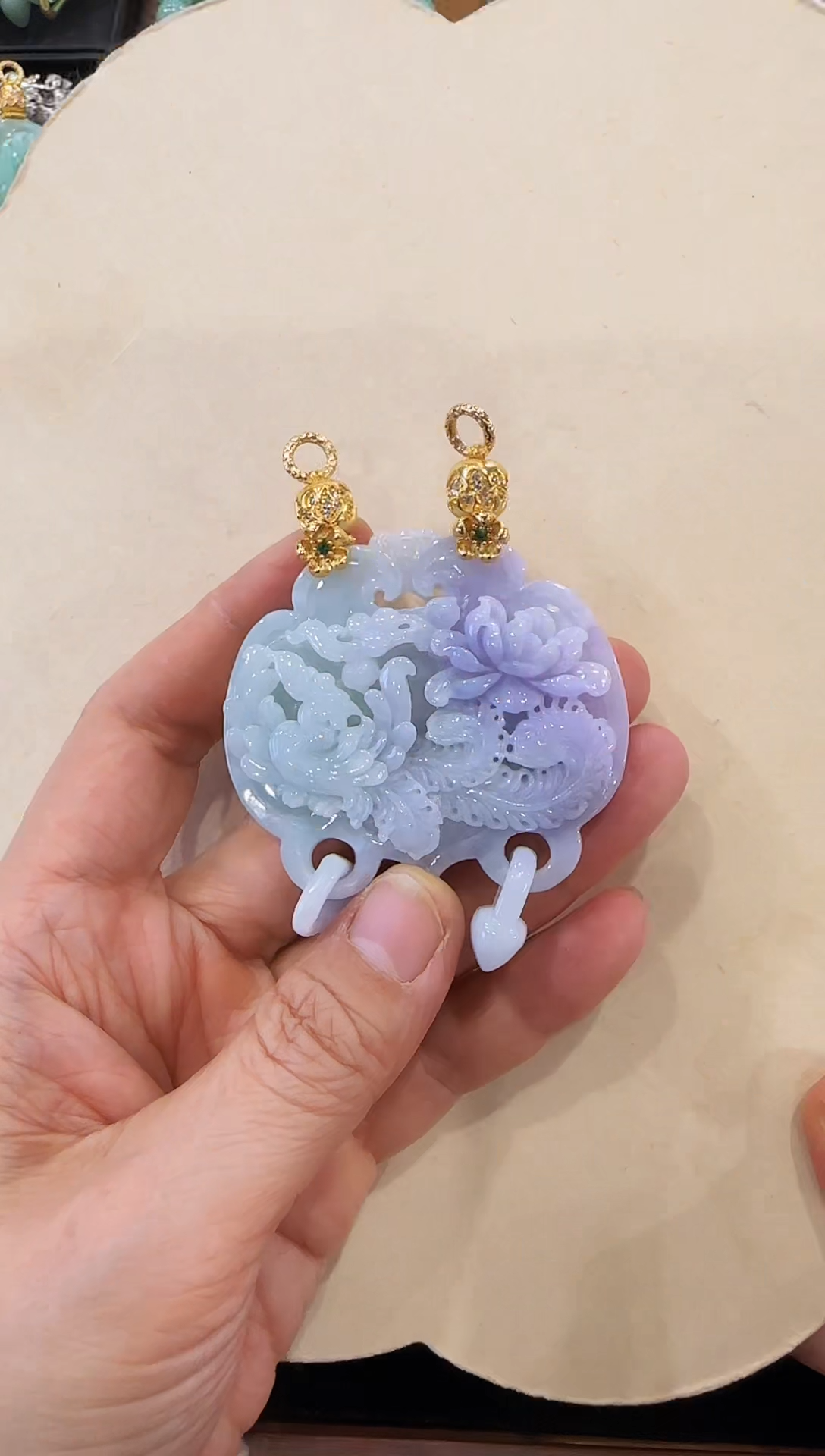 【闪购商品】翡翠颈饰未镶嵌国风