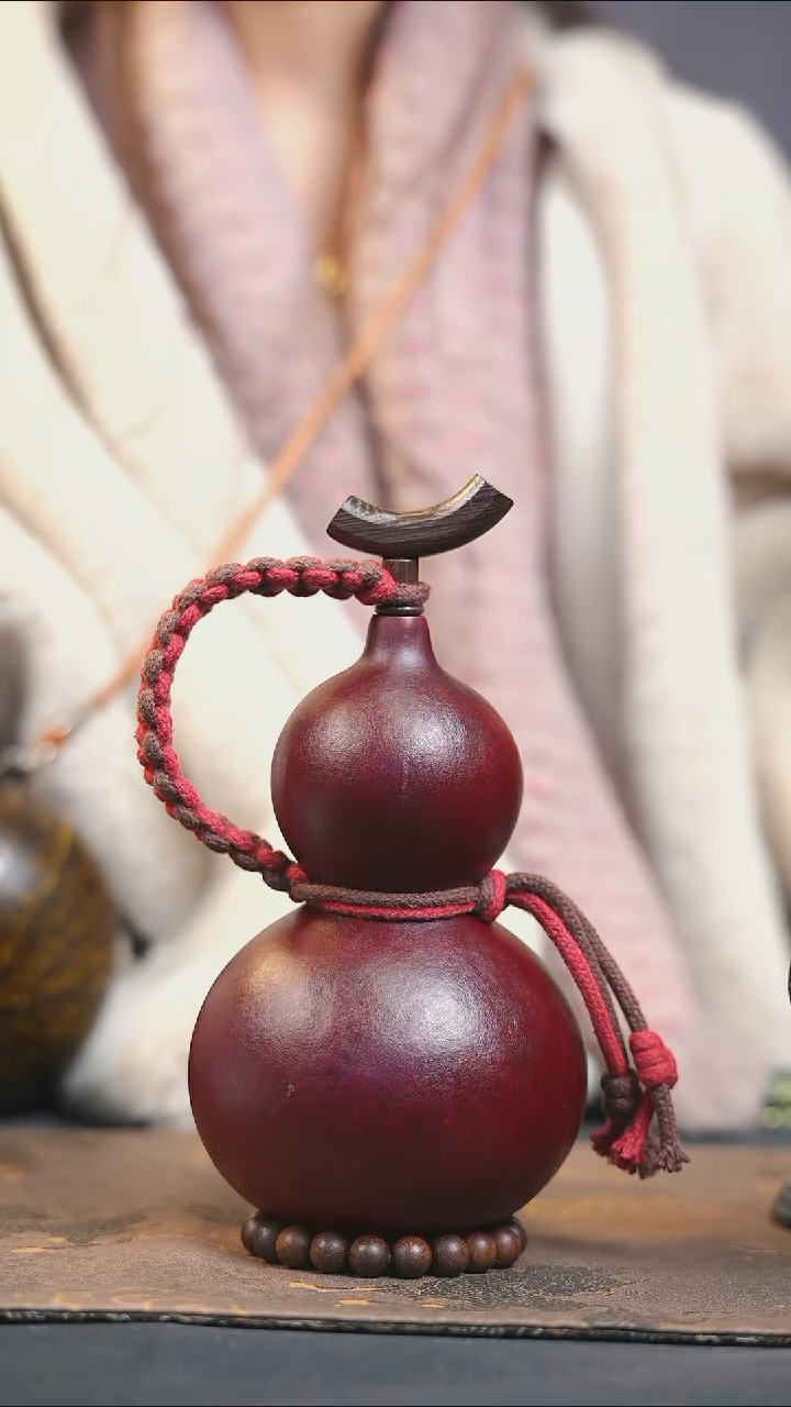 【闪购商品】XS225大漆酒葫芦不包手串及旋转底座