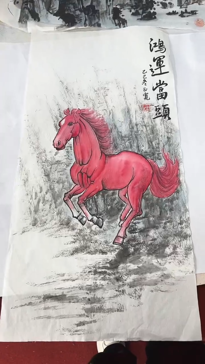 国画直播福利/国画/花鸟