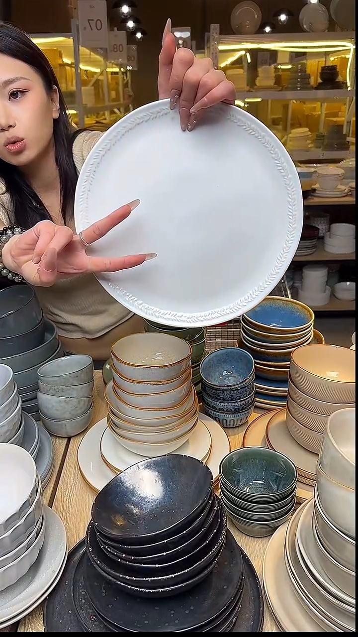 瓷198外贸尾货窑变釉下彩默外微瑕