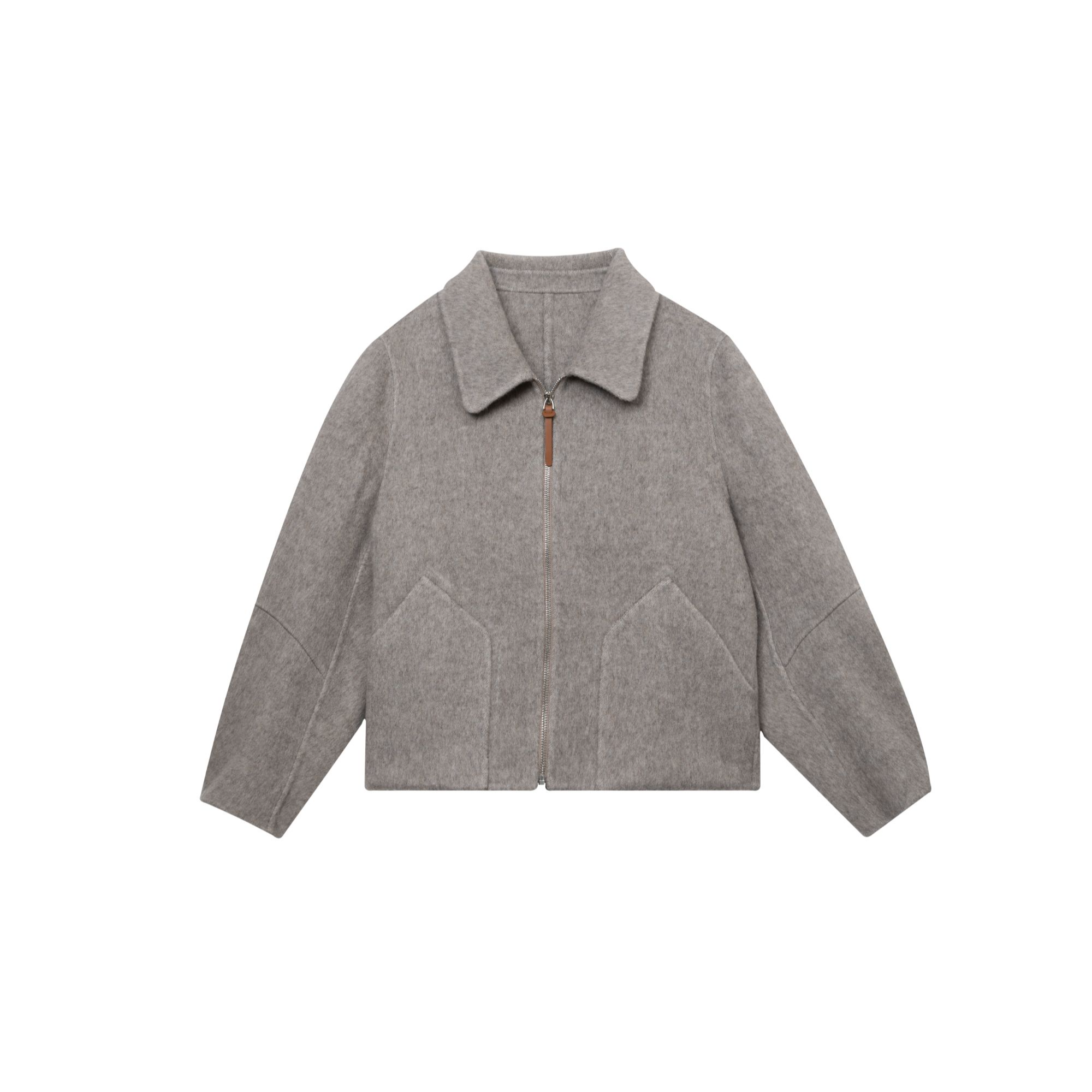 【韩俪专属】COCOCOZI羊毛呢外套翻领百搭秋冬新款253CO519D