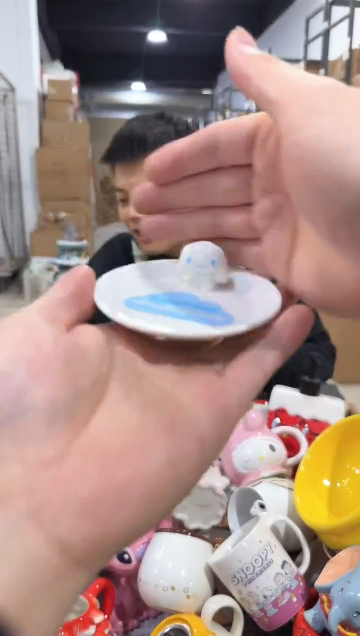 瓷片玉桂狗蘸料碟