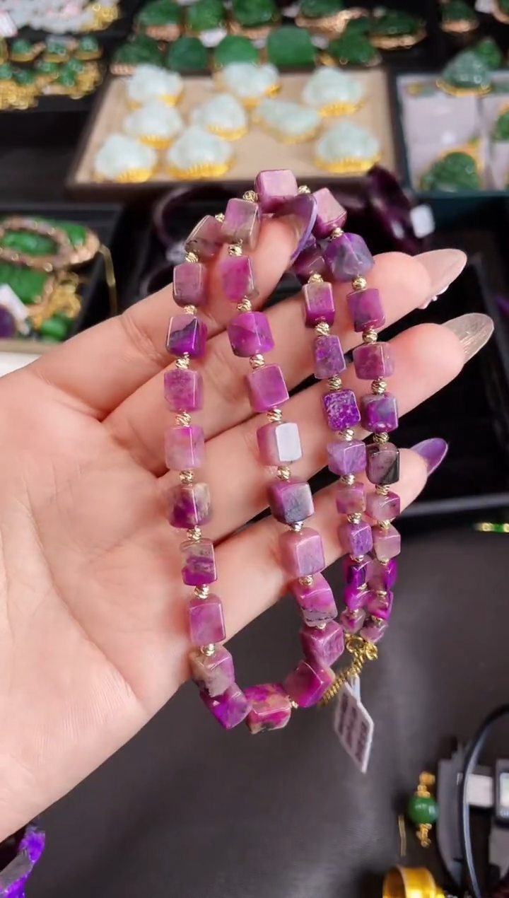 【闪购商品】苏纪石（舒俱来）项链未镶嵌多样性发一