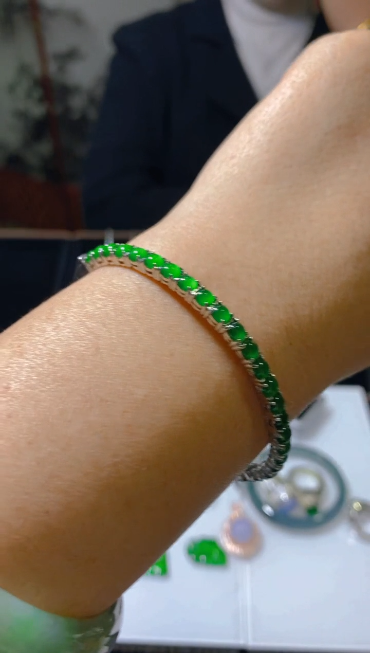 未镶嵌手镯翡翠天然A货翡翠 多样性发货 假一罚四