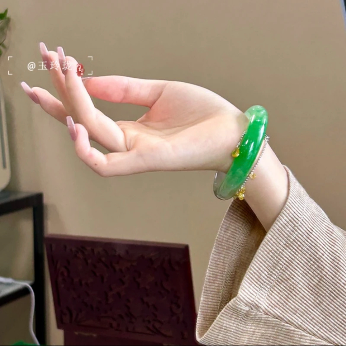 非金属莫桑石手镯 【个人单团购专拍】时尚美人镯一物一拍  ~高货