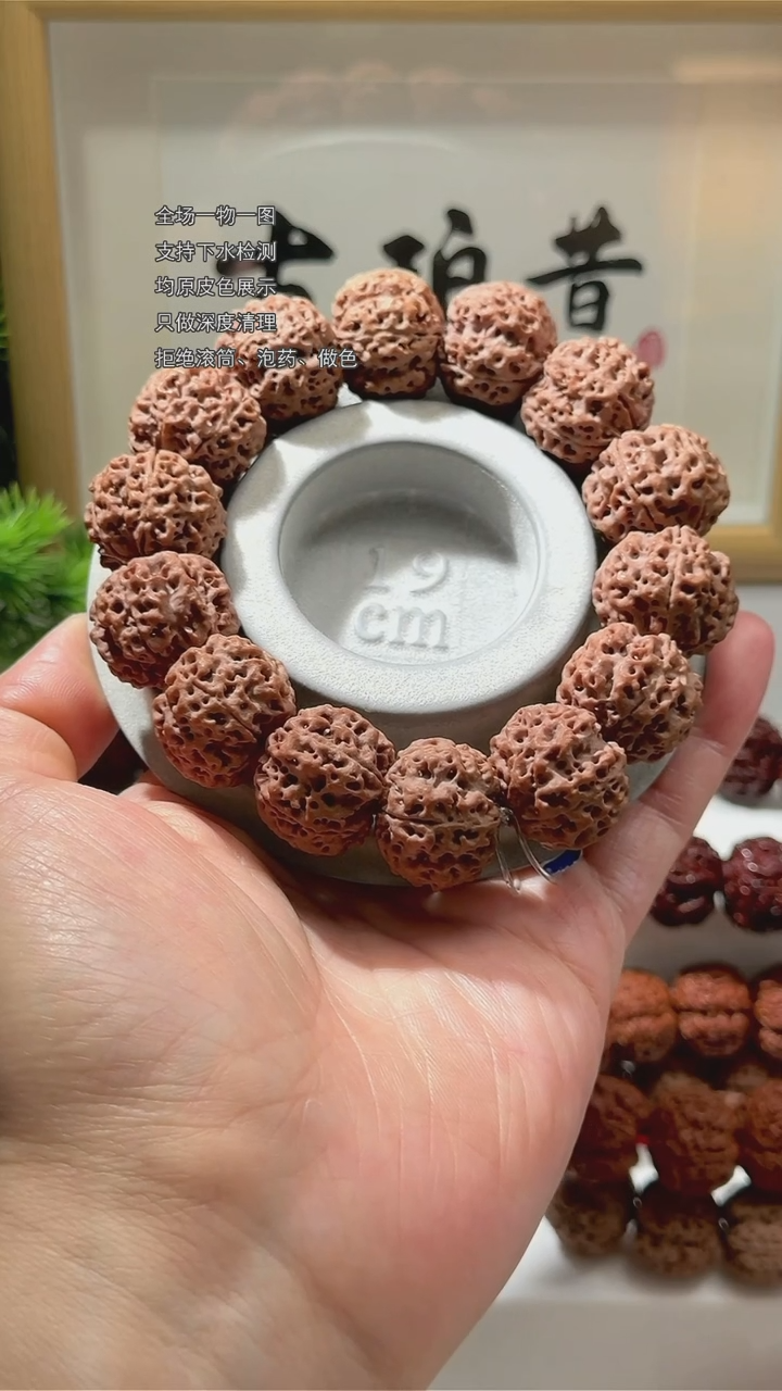 【闪购商品】金刚菩提手串【古珀昔•玄铁】22.5mm