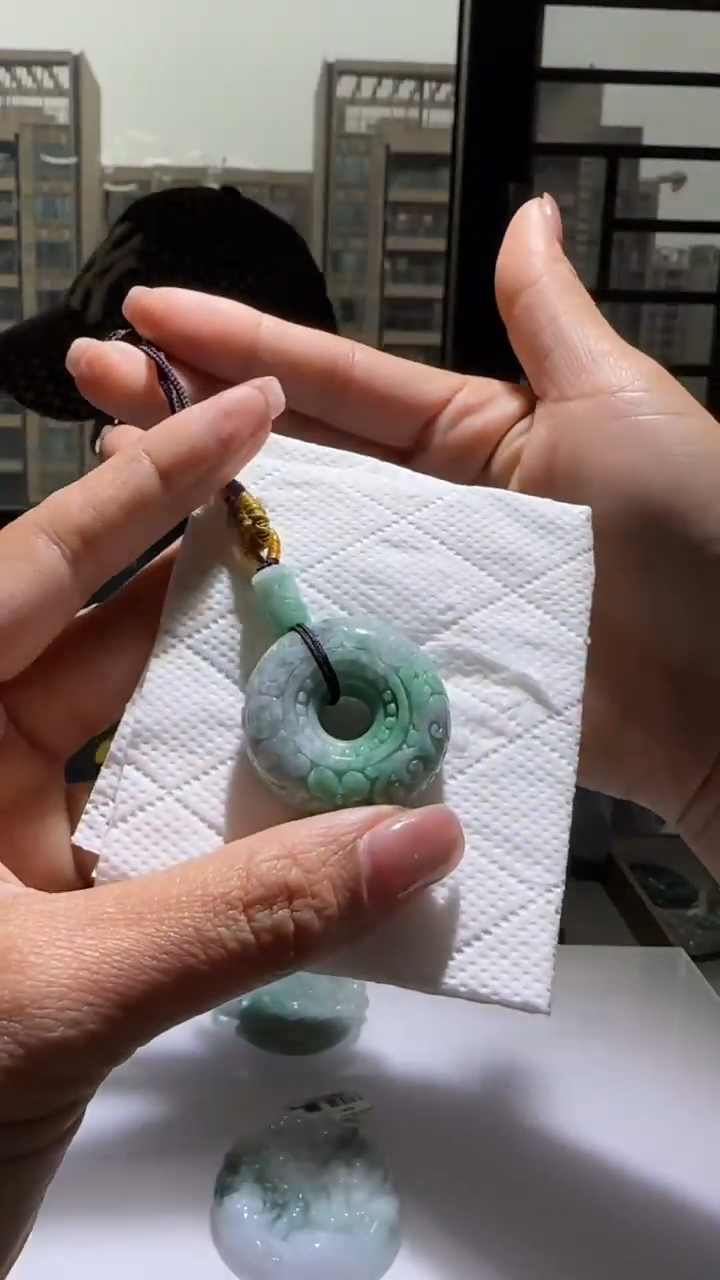 【闪购商品】翡翠颈饰未镶嵌天然翡翠A货