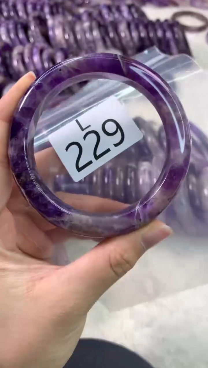 【闪购商品】水晶水晶手镯L未镶嵌229-60