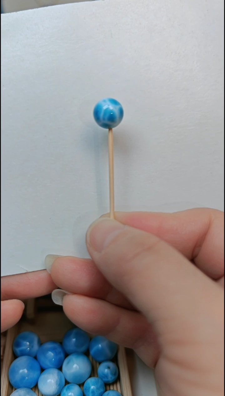 【闪购商品】针钠钙石（海纹石）珠宝半成品未镶嵌多样性发一颗