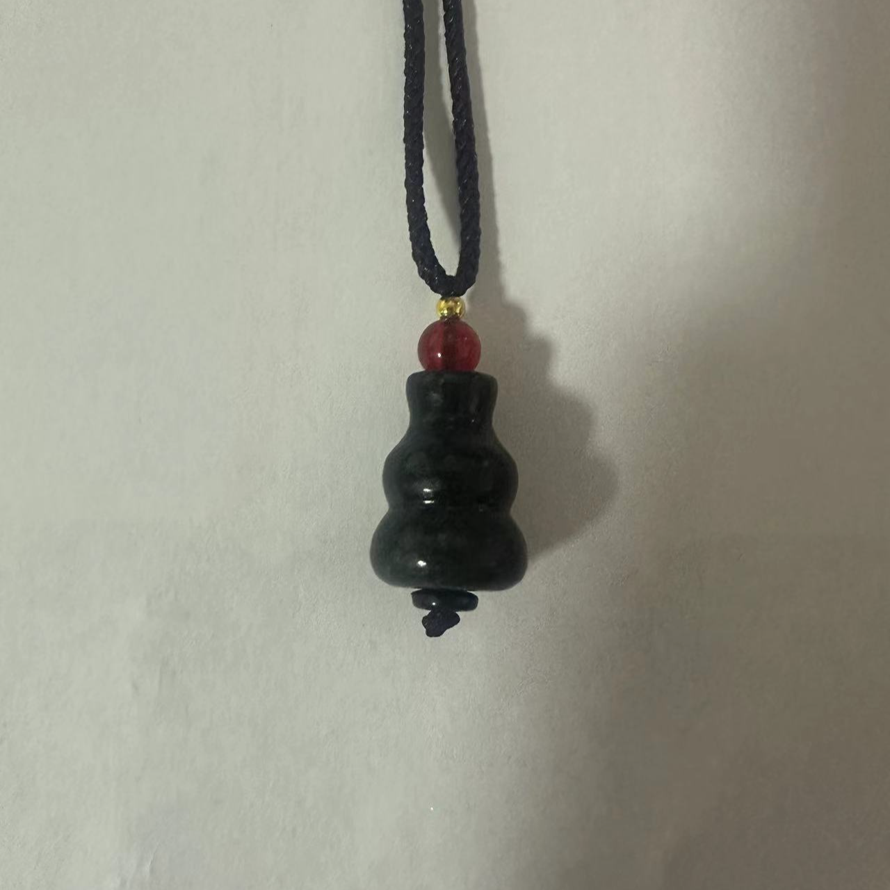 大哥专拍和田玉青玉葫芦