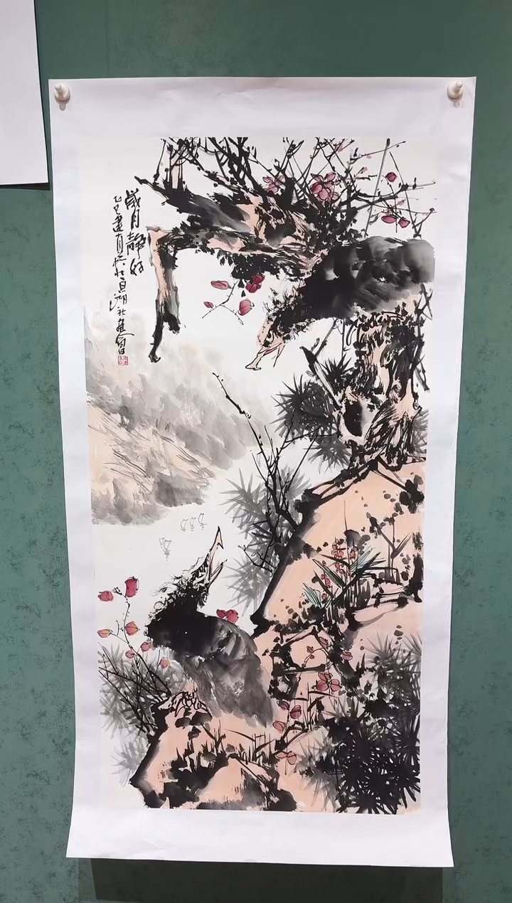 国画周建真老师绘画作品（送印屏带证书）25-30