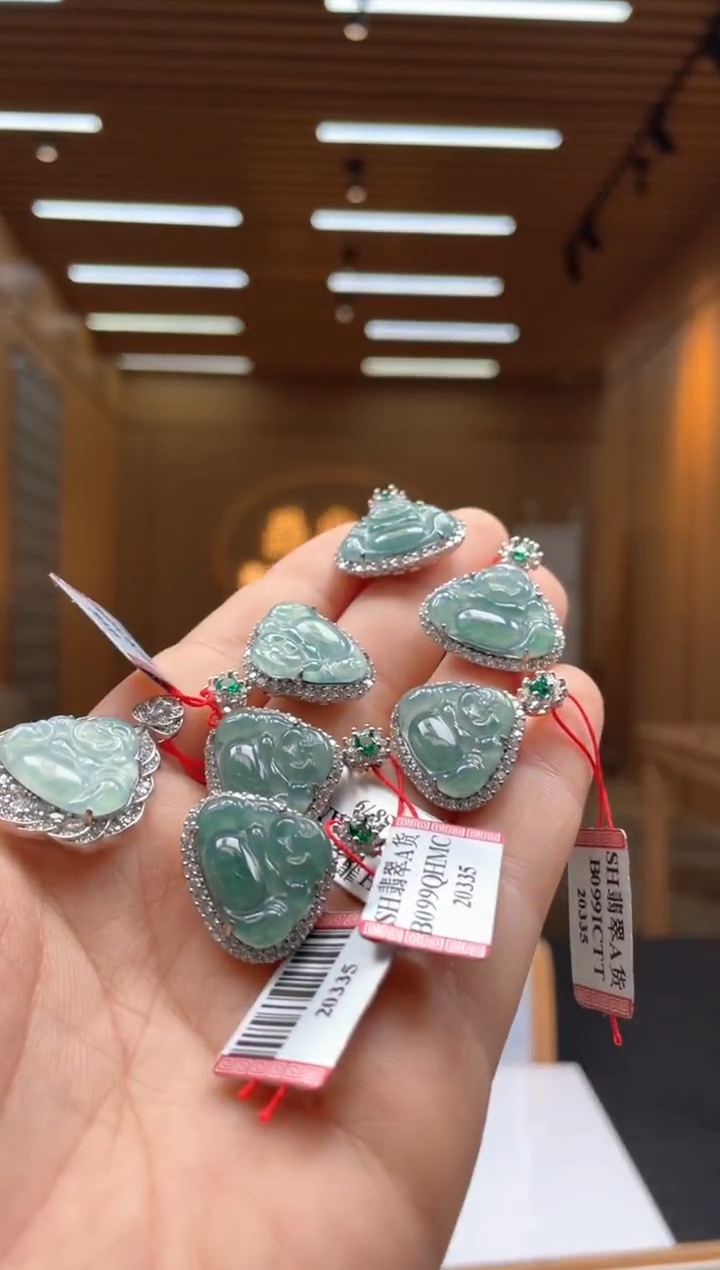 颈饰未镶嵌翡翠多样性发货（只发一件）x12