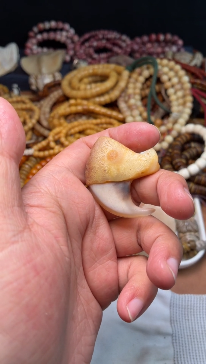 牛骨其他染*夕单品GP140-工艺品牛骨钩子