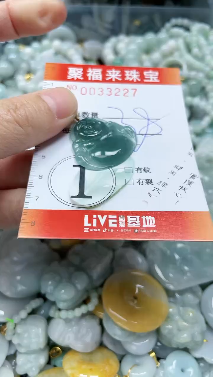 【闪购商品】翡翠颈饰未镶嵌闪购0033227