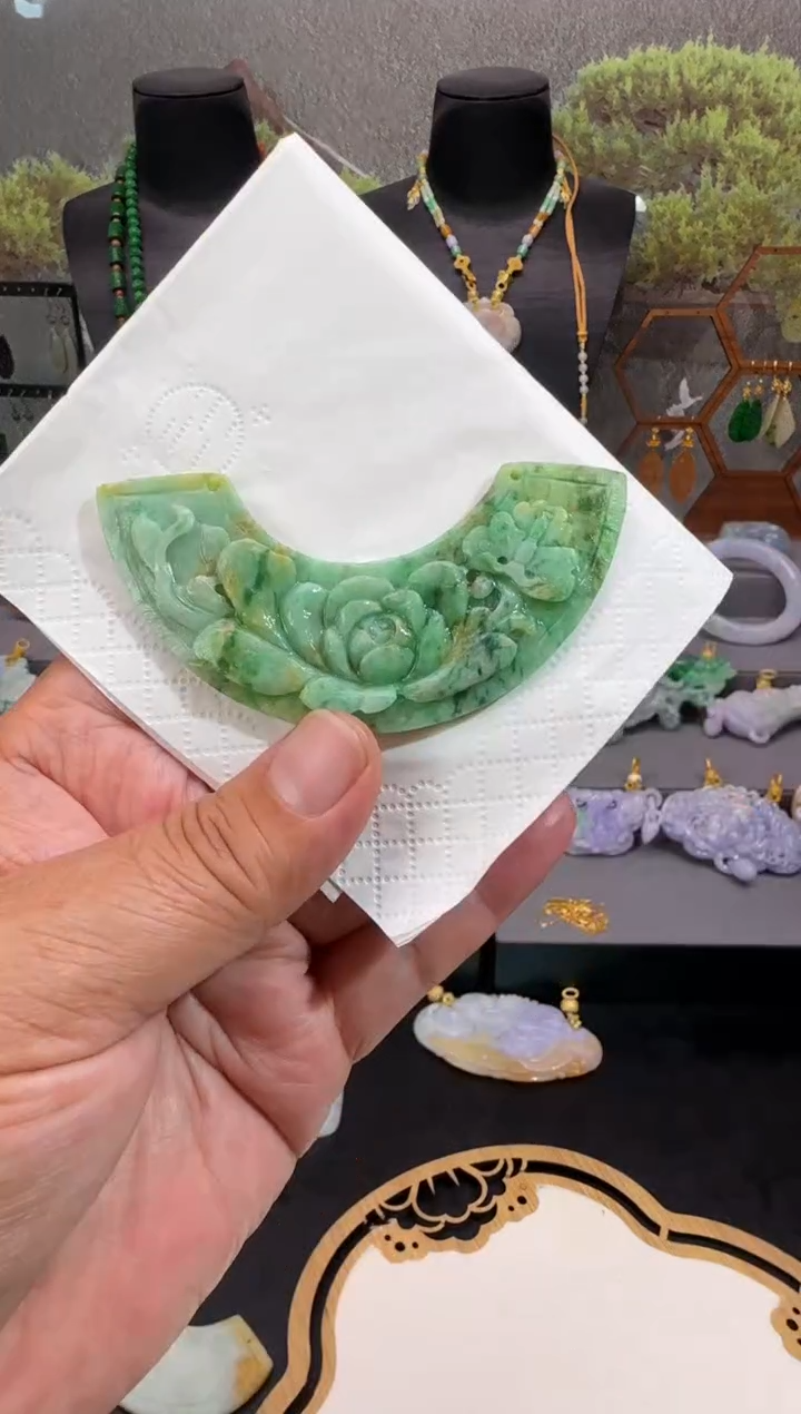 【闪购商品】定制翡翠未镶嵌牌子