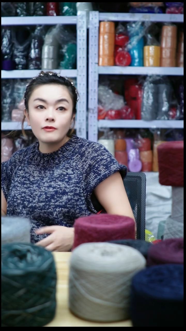 羊毛欢姐手编线D354