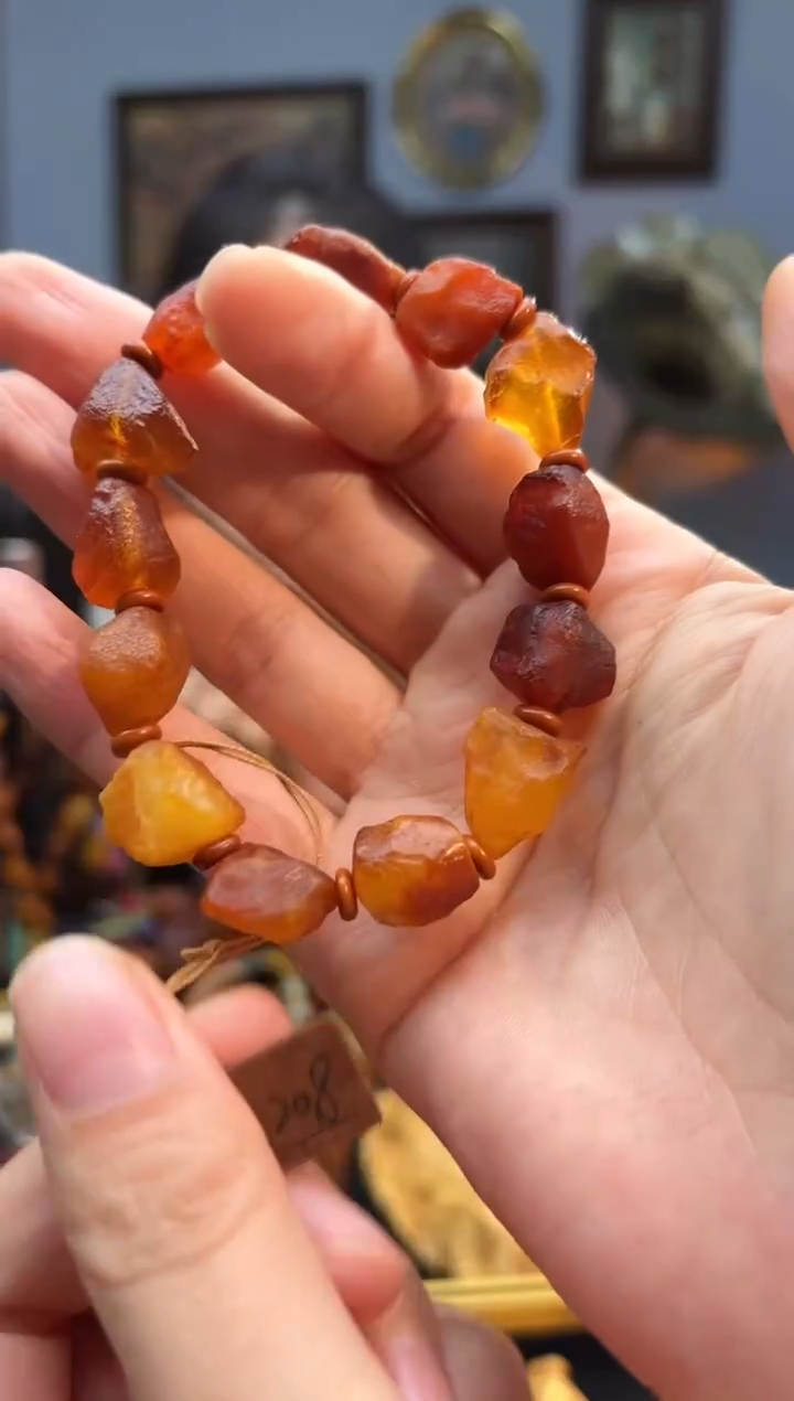 手串琥珀未镶嵌手串