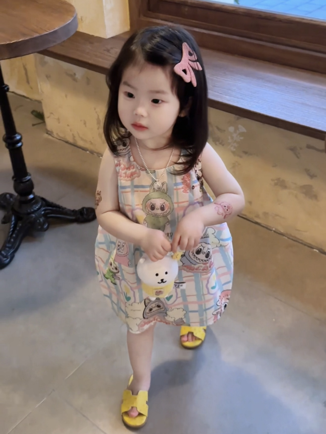 女童纯棉连衣裙夏装2025新款女宝宝洋气裙子小童儿童时尚夏季薄款
