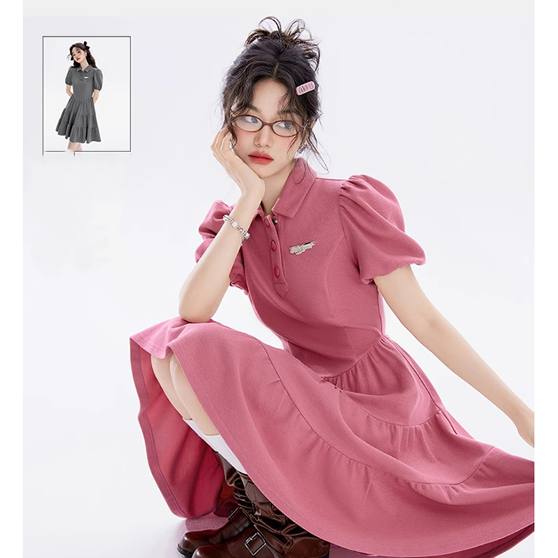 连衣裙女2025夏季新款甜美高级气质法式洋气漂亮小裙子D2518