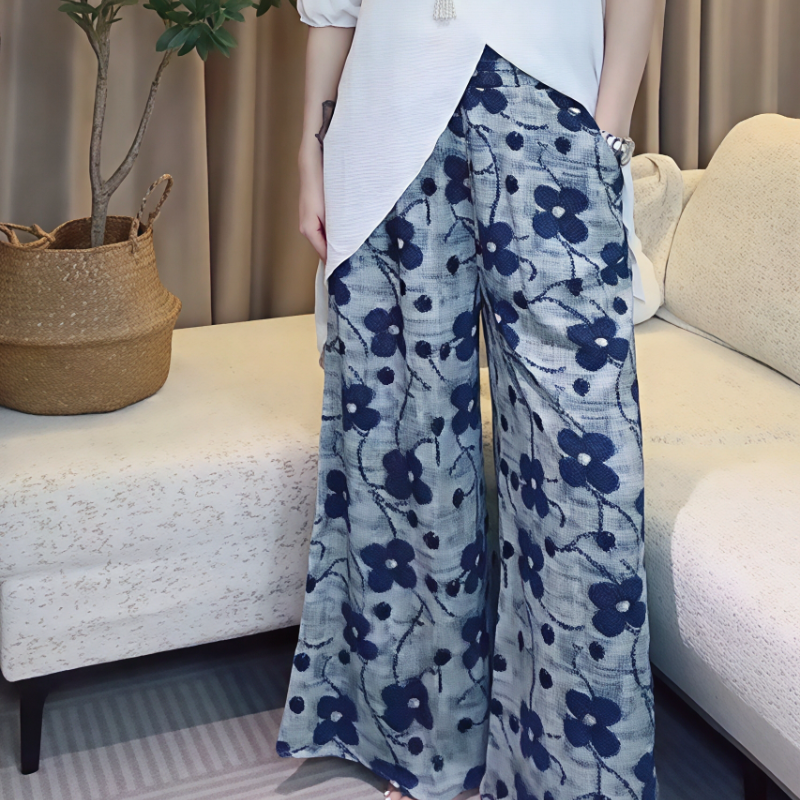 128/夏季新款裤子时尚减龄百搭高级休闲裤