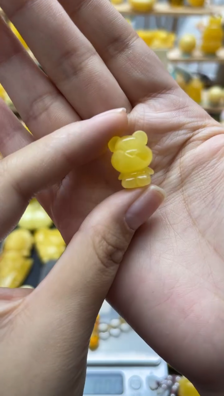 琥珀未镶嵌珠宝奇石032琥珀蜜蜡微瑕