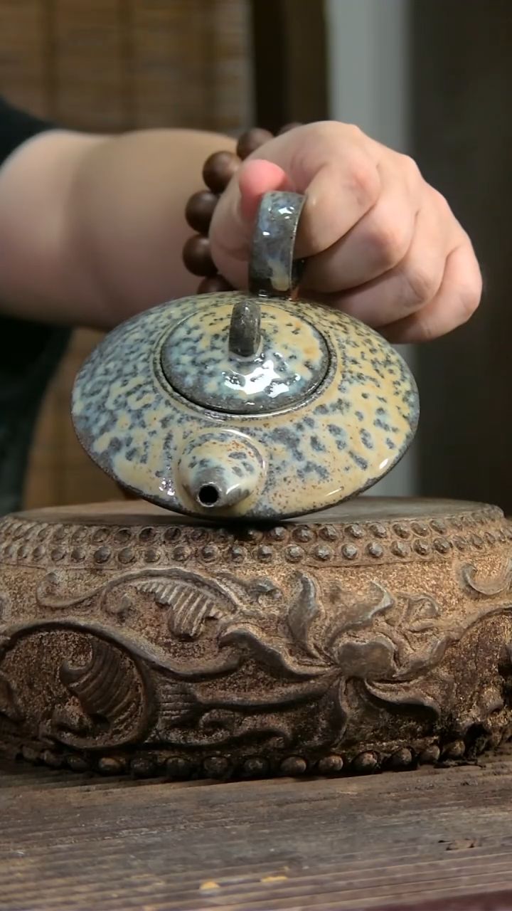 茶壶紫砂飞碟 容量150