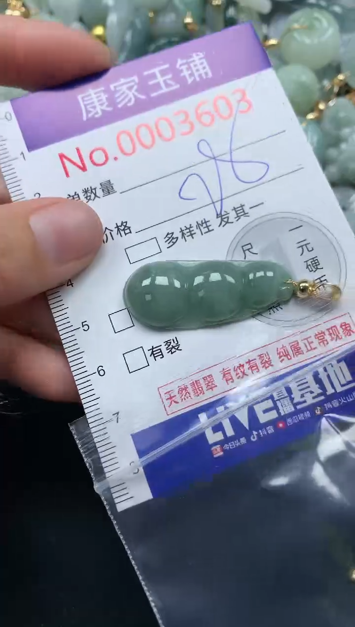 颈饰未镶嵌翡翠3603