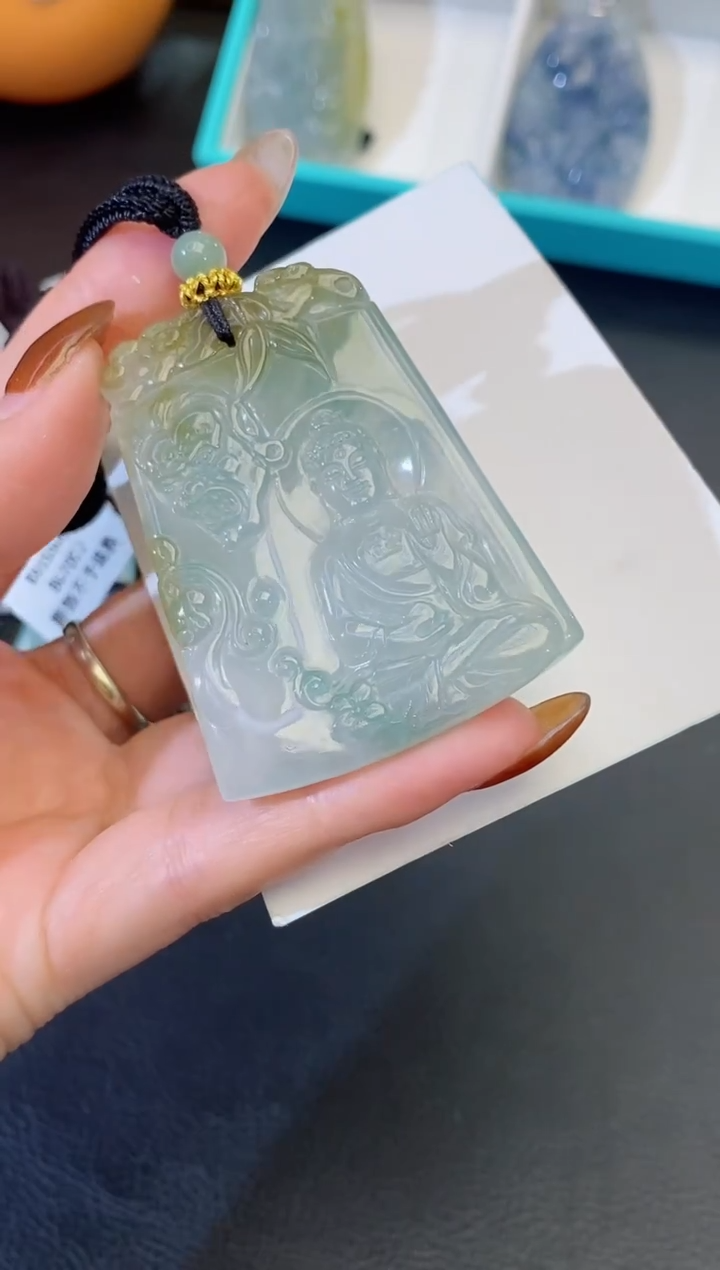 颈饰未镶嵌翡翠缅甸天然翡翠