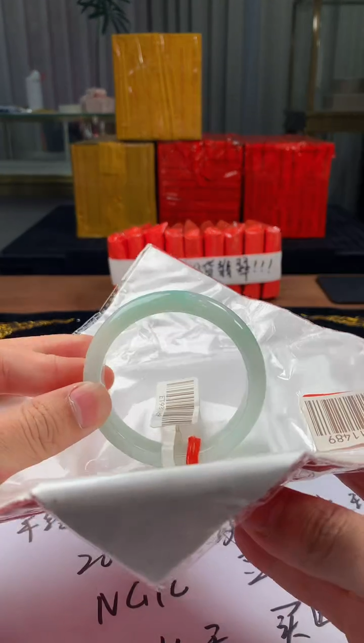 未镶嵌定制翡翠5073毛货不退不换 57-58