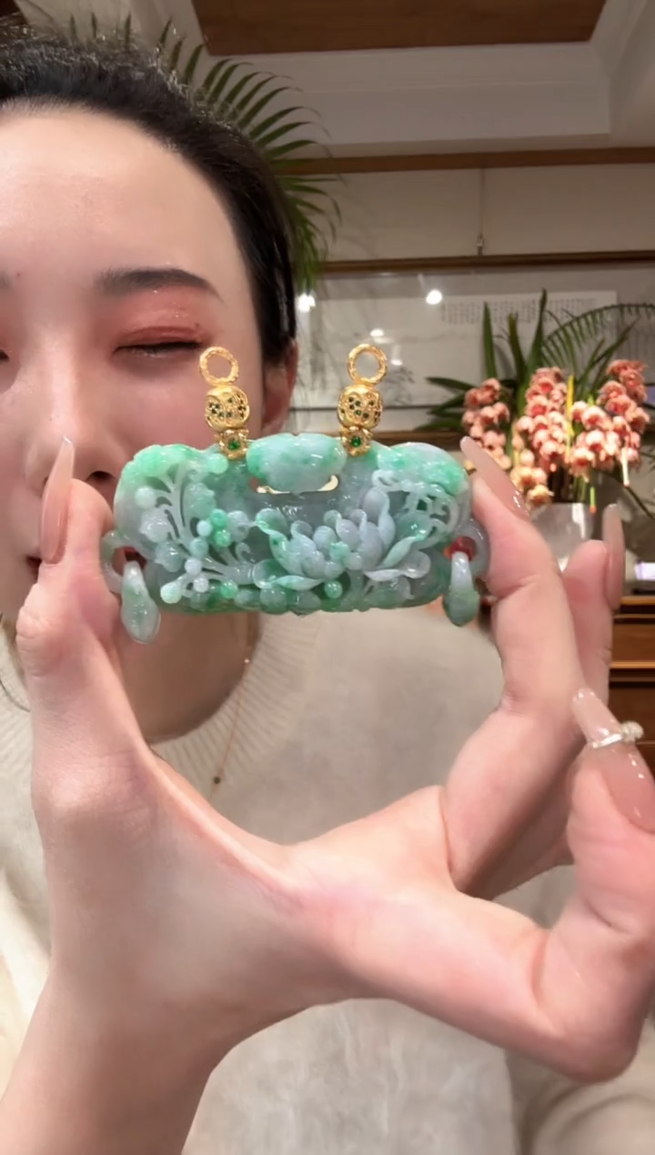 【闪购商品】翡翠颈饰未镶嵌国风