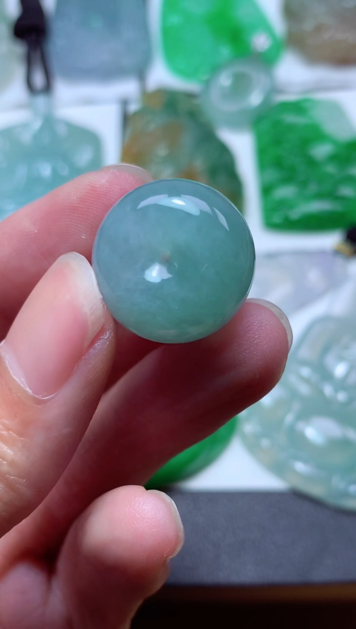 翡翠未镶嵌颈饰天然翡翠