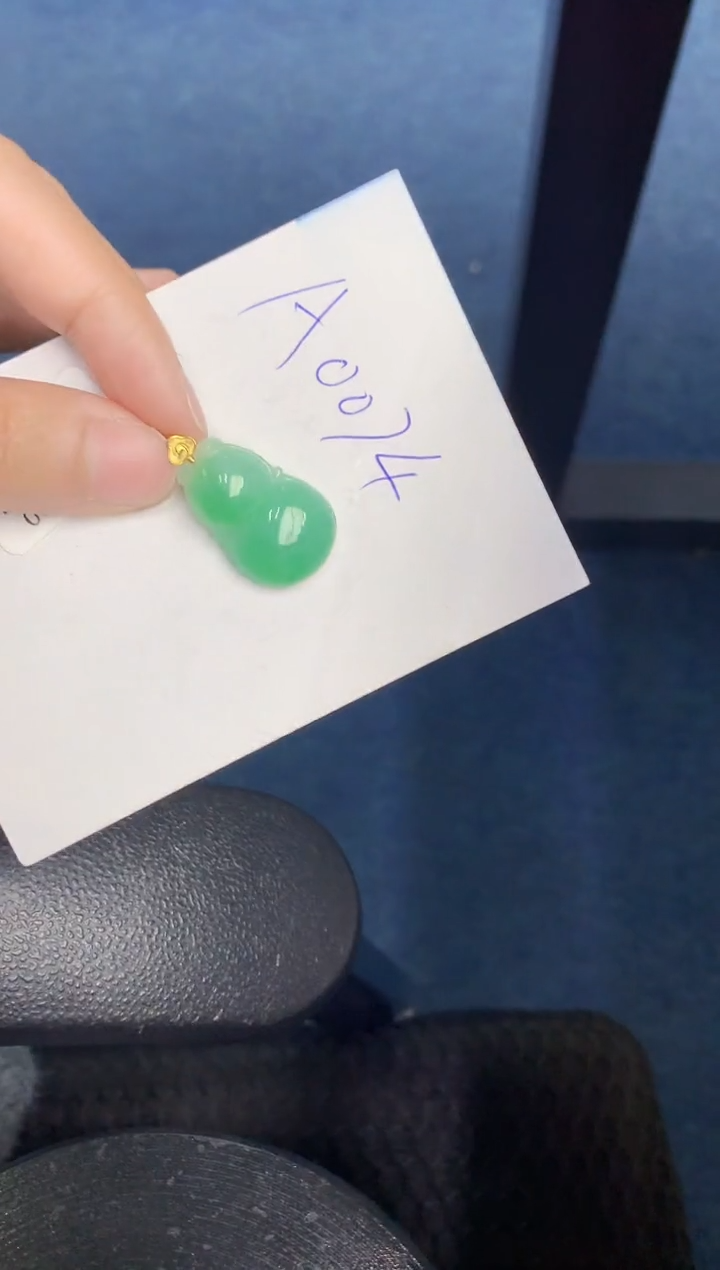 【闪购商品】翡翠颈饰18K金镶嵌000000000