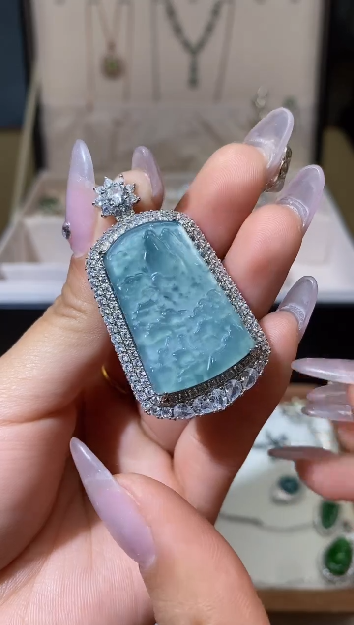 【闪购商品】翡翠吊坠(不含链)未镶嵌天然A货翡翠（多样性发一）