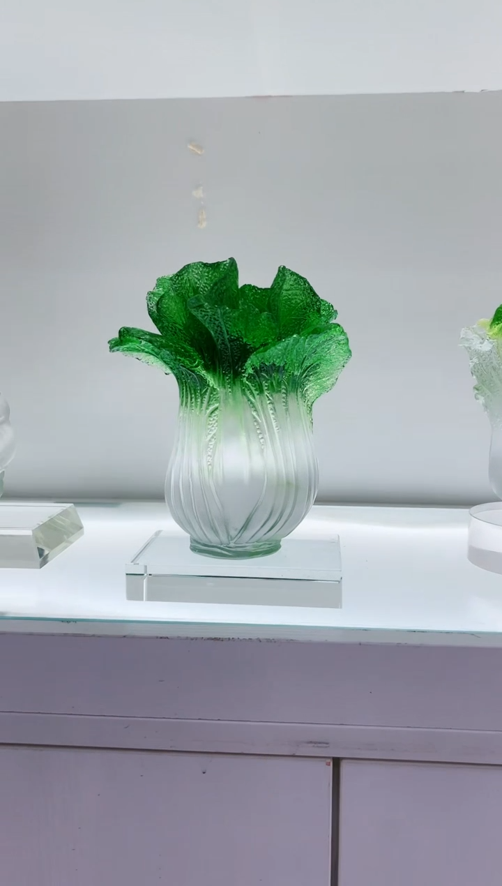 【闪购商品】茶宠古法琉璃 白菜