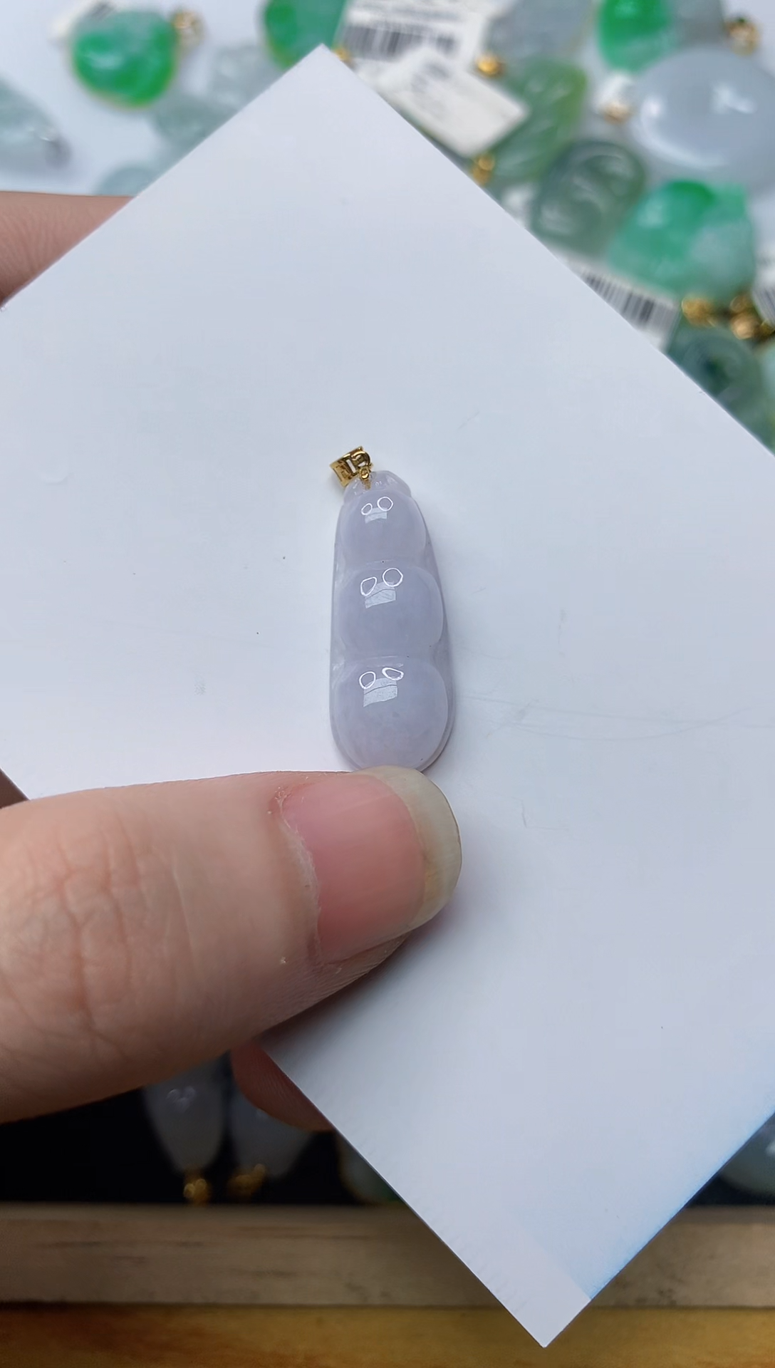 【闪购商品】翡翠颈饰18K金镶嵌89.......