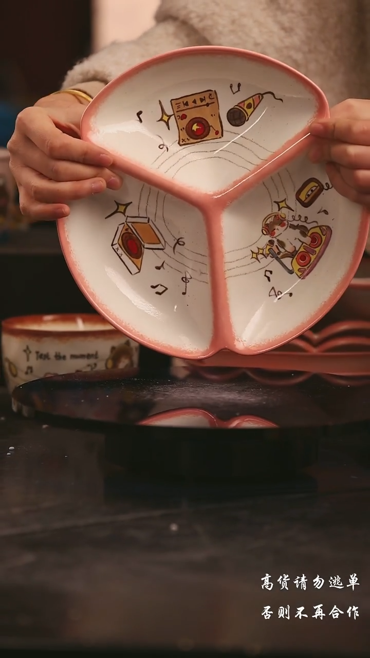 陶瓷景德镇可爱设计师款陶瓷 