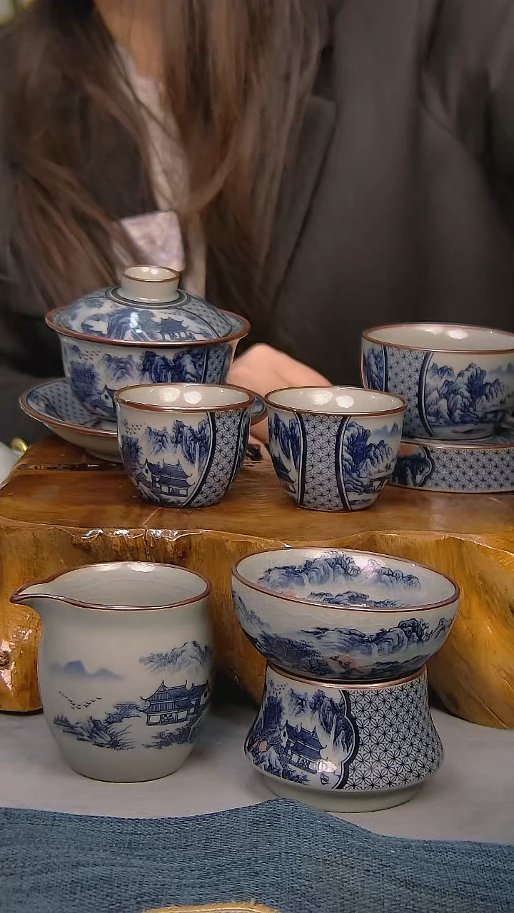 【闪购商品】简装家用款7件套 陶瓷家用茶具系列