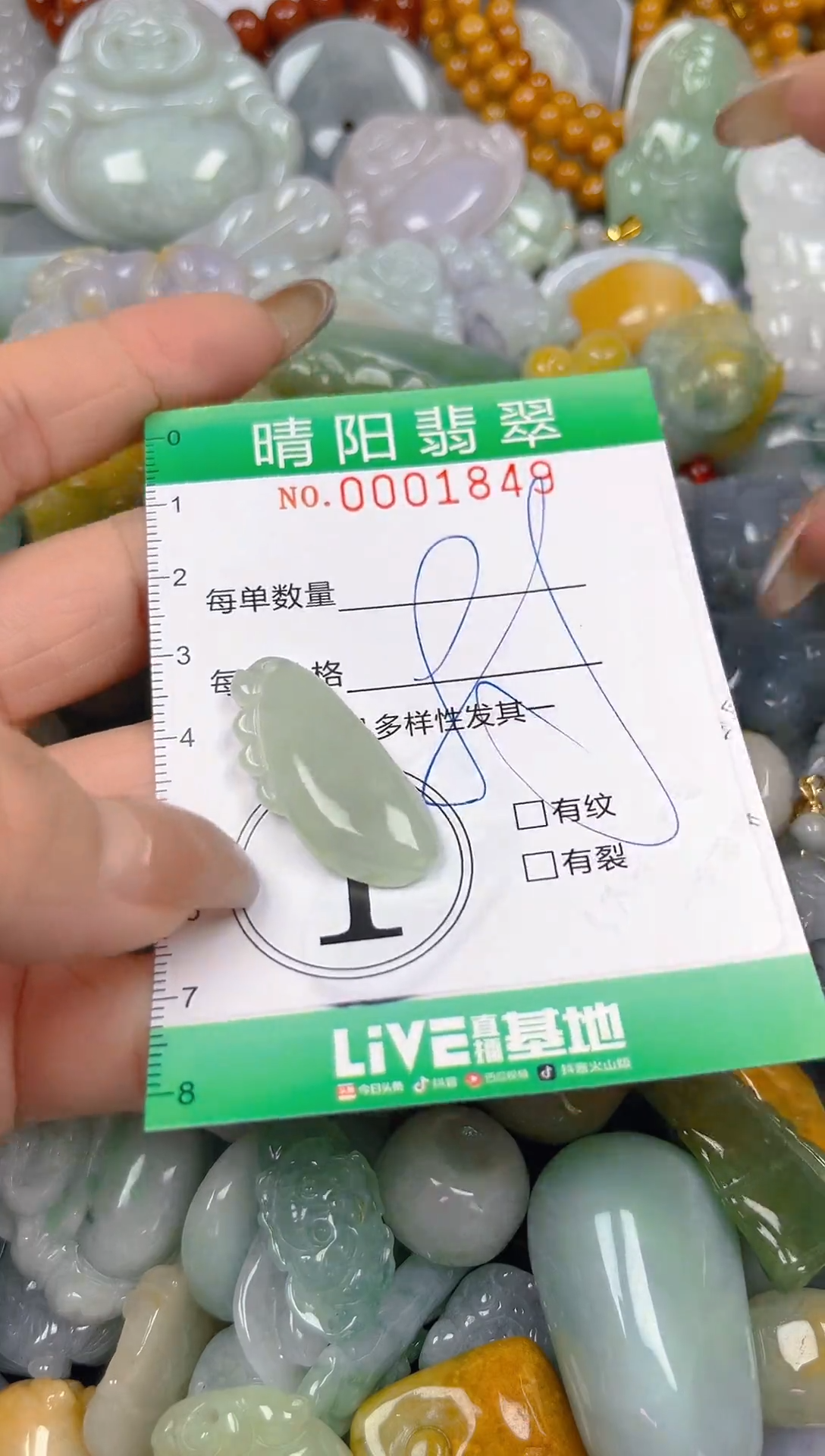 颈饰未镶嵌翡翠闪购0001849