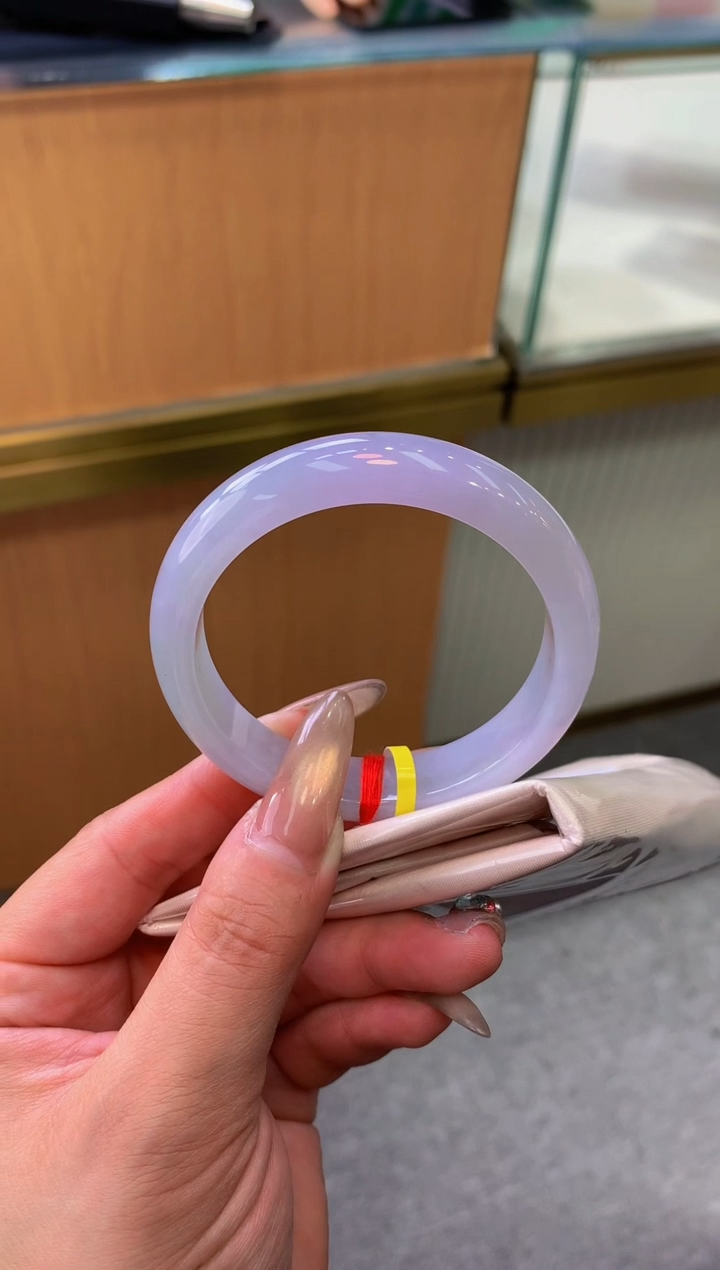 未镶嵌手镯翡翠-F81-正圈53.5